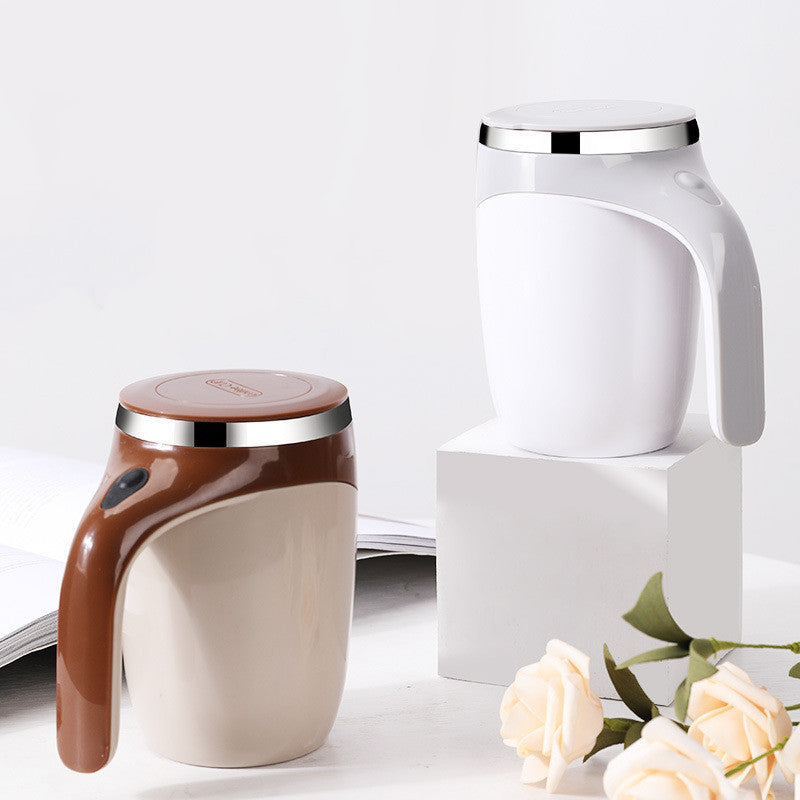Mug automatique chauffante et rotatif