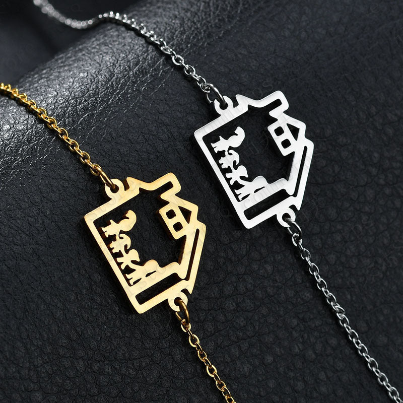 Family Series Stainless Steel Bracelet