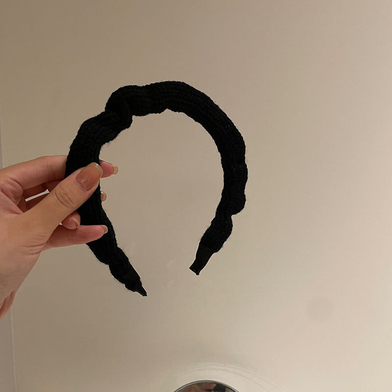 French Elegant Black Sweet Black Pearl Hair Accessories