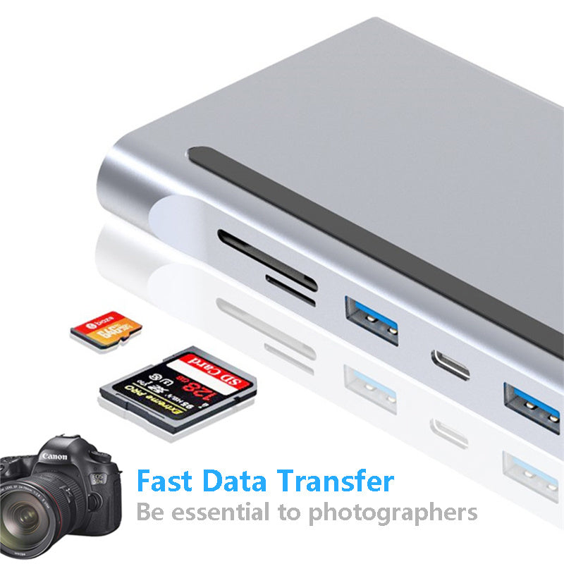 Station d'extension pour ordinateur portable Hub