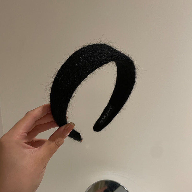 French Elegant Black Sweet Black Pearl Hair Accessories