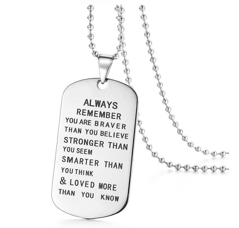 Family Love Pendant Necklace