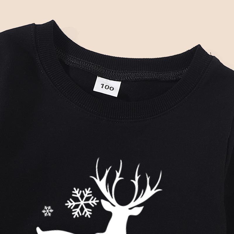 Long Sleeve Casual Parent-child Wear A Family Of Three Celebration Christmas Theme Party Sweater