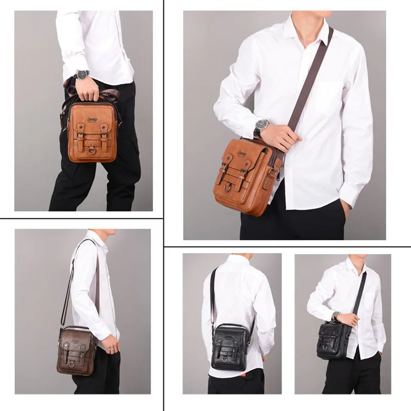Sac à bandoulière cuir de grande marque pour homme