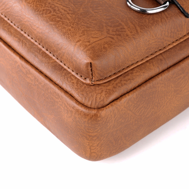 Sac bandoulière portable pour homme d'affaires