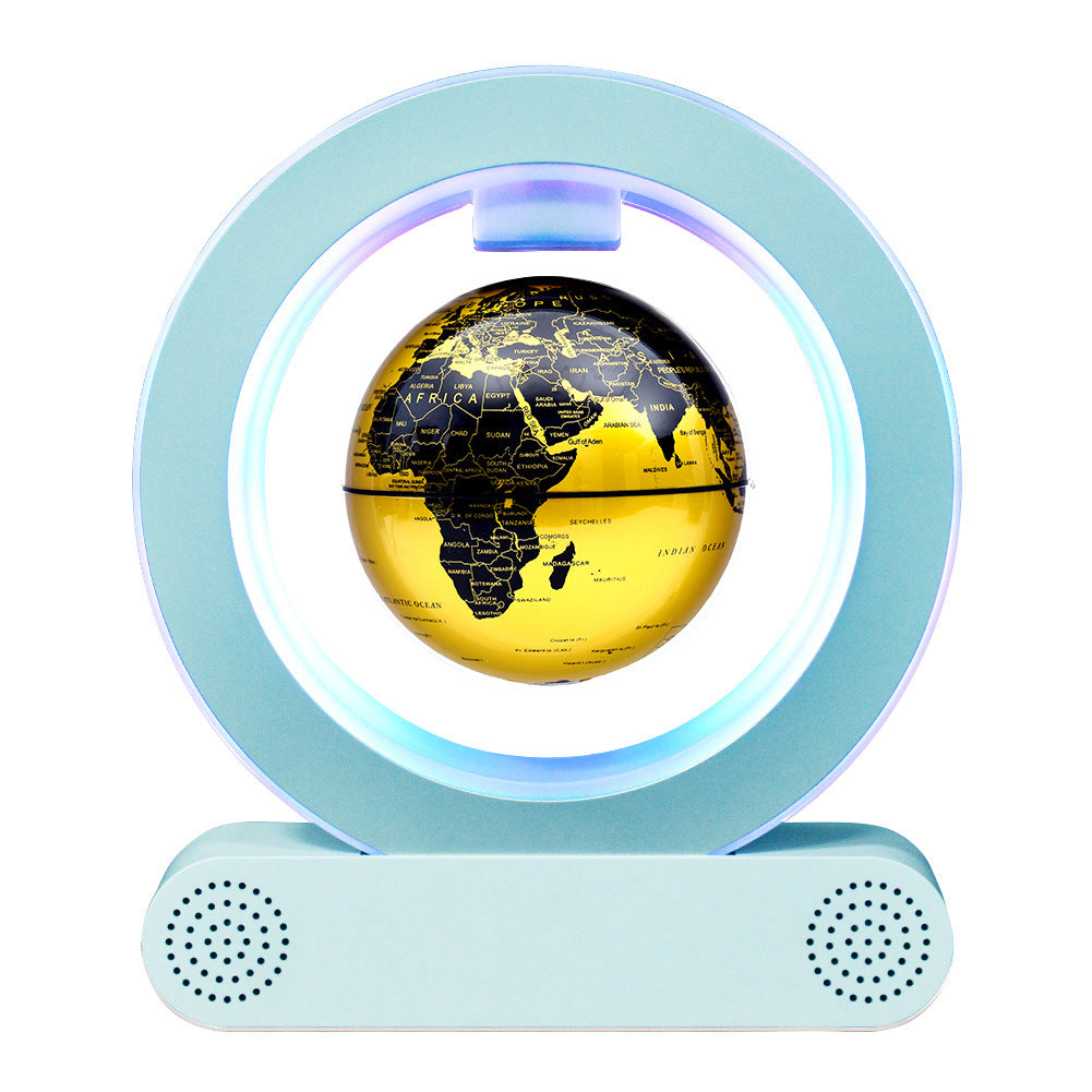 Comté magnétique, instrument flottant en forme de Terre, haut-parleur Bluetooth, décoration, artisanat étrange